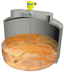 Flowline level transmitter deltaspan