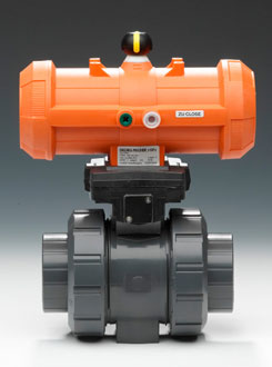 Pneumatically Actuated Ball Valve Type 230-235