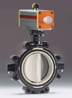 Electrically Actuated Butterfly Valve Type 140